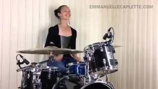 Emmanuelle Caplette: Swing Feel Groove + Sextuplet Fills 2015