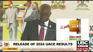 UACE 2024 RESULTS; FEMALE CANDIDATES OUTPERFORM MALES GENERALLY WITH AN INCREASED UNEB REGISTRY