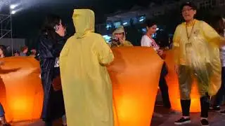 Fest der Himmelslaternen in Taiwan