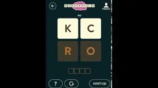 WordBrain iOS Gameplay