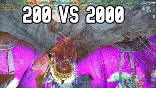 WIPE THE BIGGEST ALLIANCE WITH THE NOGLIN ??? 👀 | UNLUCKY | Ark Official PvP  🍭