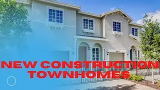 New Construction Townhomes Tour | Townhomes Model Tour| Miami Gardens, South Florida