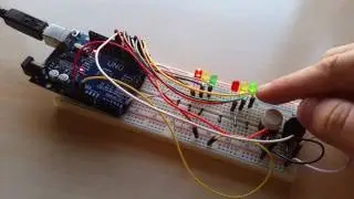 Sem&aacute;foro inteligente con Arduino seg&uacute;n ProgramarFacil.com