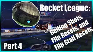 Руководство по броскам с потолка, сбросам с переворота и срывам с переворота в Rocket League для KBM