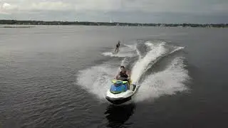Wakeskating Lake Down Windermere FL Anthony Lima & Yonel Cohen 4K