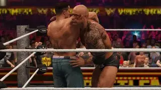 The Rock Vs John Cena WWE 2K25