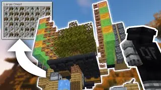 Minecraft: Tree Farm Easy Fast No TNT Design: Tango Tek 1.21.3+