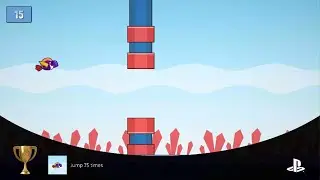 Pretty Bird 9 ~ Jump 75 times Trophy