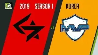 GEEKSTAR vs Team MVP (Part 1) | OWC 2019 Season 1: Korea