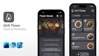 Grill Timer - NEW! AlarmKit in iOS 26 | Xcode 26 | Full SwiftUI Source Code | Cooking Timer