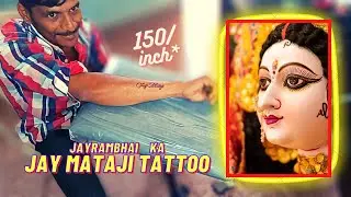 Jayrambhai ka Jay Mataji Tattoo Kaisa laga | ab maroon tattoo shop
