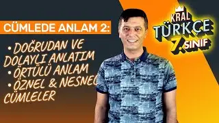 Örtülü Anlam, Doğrudan – Dolaylı Anlatım: Örnekler, Arasındaki Farklar | 7. Sınıf Türkçe