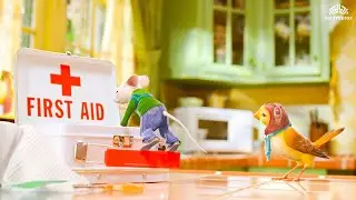 स्टुअर्ट ने की गर्लफ्रेंड का इलाज - Stuart Little 2 | Snow Bell | Movie Scene
