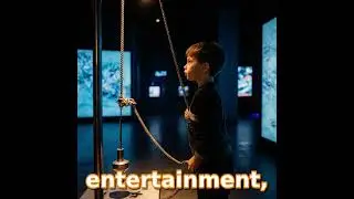 I didn't bring my son to a museum to look at screens