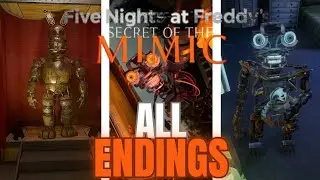 Я обнаружил НАСТОЯЩИЕ секретные концовки в Fnaf: Secret of the Mimic (Часть 6)