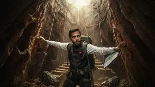 Building a Secret Shelter Inside a Hollow Tree | Cinematic Survival ASMR 
