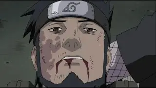 Asuma's Death - Shikamaru and Asuma vs Hidan and Kakuzu (English sub)