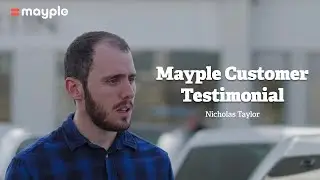 Mayple Customer Testimonial - Nicholas Taylor, marketing and sales manager, automotive industry