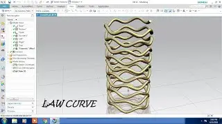 #NX CAD #LAW CURVE #EXPRESSION