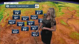 13 First Alert Las Vegas evening forecast | May 13, 2022