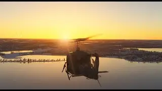 MSFS2024 / Taog's UH-1 Huey /  Hackensack, MN