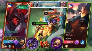 PRO ARGUS VS VENGEANCE THAMUZ | (HIGH SUSTAIN VS FAST HAND ARGUS) | BRUTAL DAMAGE!!!
