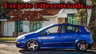 PUNTO REBAIXADO SUSPENSÃO DE ROSCA RODAS GT7 E SONZERA / Canal Custom Cars