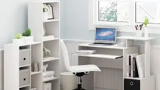 Furinno 5-Tier White Luder Bookcase | $100k Bonuses in Description