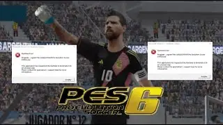 JUGU&Eacute; un MUNDIAL con MESSI de ARQUERO en PES 6 Y PASO ESTO...