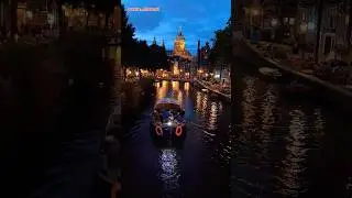 Amsterdam Canals at Night | Relaxing Lo-Fi Vibes 🌙🚤