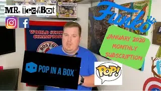 Pop In A Box Funko Pop Subscription Unboxing: January 2020