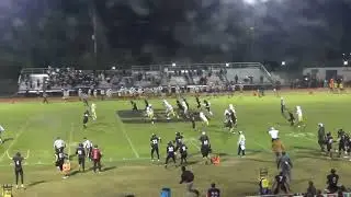Ian Gonzalez Rioz Kick-Off Return vs Crystal Springs.
