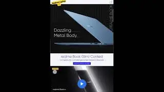 Realme laptop | realme book | india Slimmest laptop 🔥 launch on Flipkart metalic body 👍🥰 😱 Rs 44,999