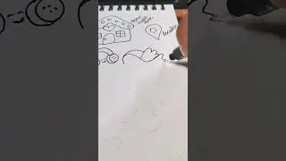 Flying Bird Doodle Art | Minimal Line Art Drawing#shorts #viralshorts #doodleart #drawing #art #cute