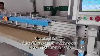 XY honeycomb cardboard cutting machine