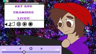 Draw With Me! Playing Art RPG Paper Demon!