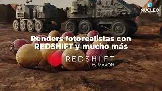 NUCLEO ESCUELA DIPLOMADO VFX - DESARROLLO AVANZADO 3D CON CINEMA 4D Y REDSHIFT