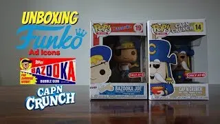 Unboxing: Funko Ad Icons - Bazooka Joe & Cap'N Crunch