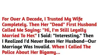 For Over A Decade, I Trusted My Wife Completely  Then Her Dead First Husband Called   Reddit Stories
