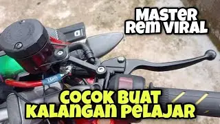 PASANG MASTER REM NO NAME DI VIXION #motovlogger #yamaha #modifikasi