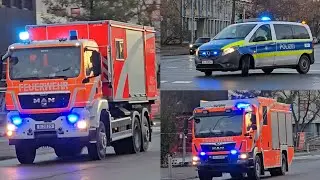 Einsatzfahrten am 28.12.2025 in Berlin.