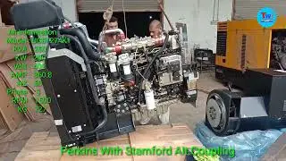 Perkins Diesel Engine Coupling with 250 kva Stamford Alternator
