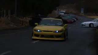 シルビアS15 6boost エキマニ　セル音