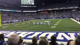 Andrew Luck TD pass to Coby Fleener