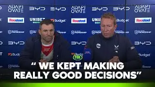 'Trying to win games in our style' Robbo after Chooks seal top eight spot | Roosters presser