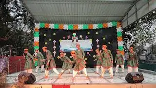 Group Dance | Aapno Rajasthan | Class 6th