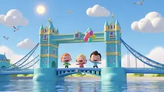 London Bridge is Falling Down | Classic Nursery Rhyme for Kids | Fun Songs & Rhymes for Children