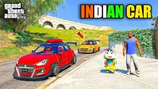 Franklin & Shinchan Buy Modified Indian Suzuki Swift Car in GTA 5