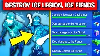 ICE STORM CHALLENGES FREE REWARDS! - Deal damage with explosive weapons to Ice Legions, Ice Fiends