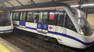 Madrid Metro: Arguelles (3/4/6) (Copyright Free)
